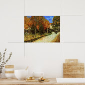 Poster Le parc public à Arles par Vincent van Gogh (Cuisine)