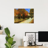 Poster Le parc public à Arles par Vincent van Gogh (Bureau à domicile)