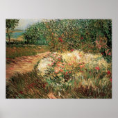 Poster Le parc Voyer d'Argenson à Asnieres par Vincent va (Devant)