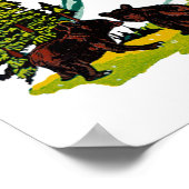 Poster Le parc Yellowstone (Coin)