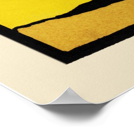 Poster Le parc Yellowstone (Coin)