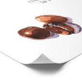 Poster Le parfait mélange café-thème de siège poteau (Coin)