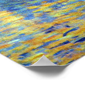 Poster Le Parlement de Londres en hiver de Claude Monet (Coin)