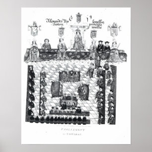 Poster Le Parlement d'Edward I