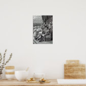 Poster Le Parlement d'ouverture de la reine en 1846 (Cuisine)