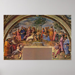 Poster Le Parnassus par Raffael (la meilleure qualité)