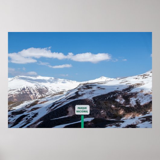 Poster Le Parque Nacional Sierra Nevada (Devant)