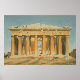 Poster Le Parthénon, Athènes, 1810-1837