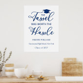 Poster Le Parti de la Graduation Tassel valait la peine d (Cuisine)