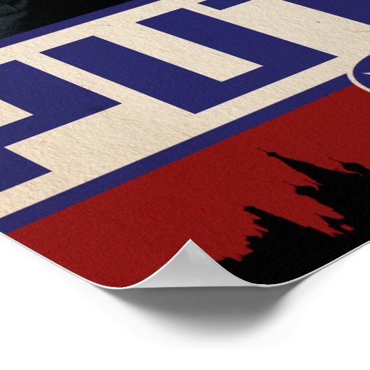 Poster "Le Parti de Poutine" (Coin)