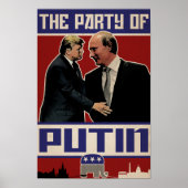 Poster "Le Parti de Poutine" (Devant)