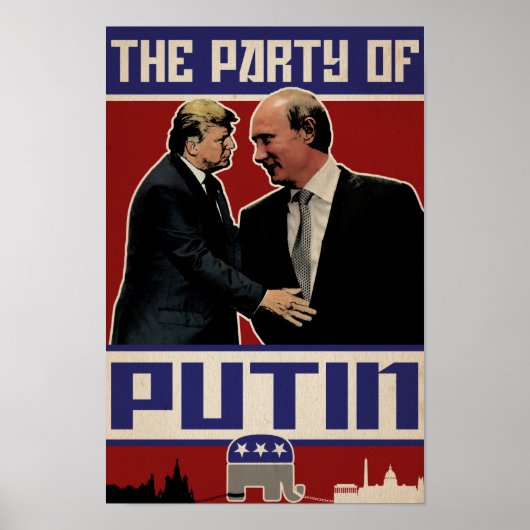 Poster "Le Parti de Poutine" (Devant)