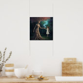 Poster « Le passage boisé d'Eirene » – Une réalité surréa (Cuisine)