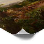 Poster Le passé (1838) — Thomas Cole (Coin)