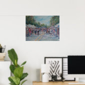 Poster Le pastel afro-américain d'Ann Arbour (Bureau à domicile)