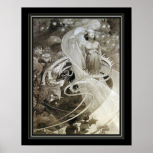 Poster "Le Pater" Alphonse Mucha Art Nouveau Imprimer