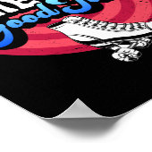 Poster Le Patinage À Roulettes Ont Un Bon Moment 1970S Re (Coin)