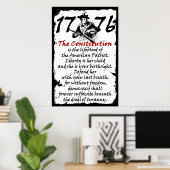 Poster Le patriote américain (Bureau à domicile)