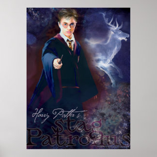 Poster Le Patronus de Stag de Harry Potter