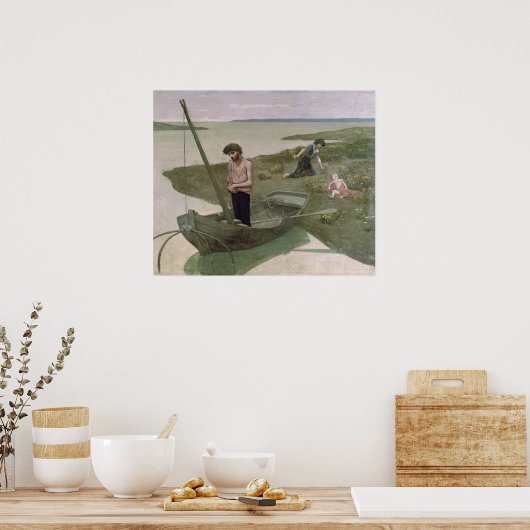 Poster Le pauvre pêcheur, 1881 (Cuisine)