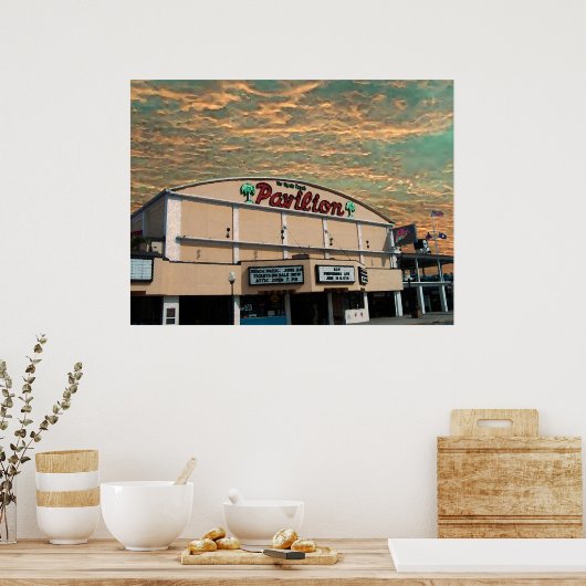 Poster Le Pavillon (Cuisine)