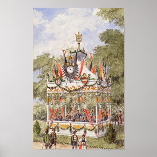 Poster Le Pavillon de musique du Festival de tir de Vienn