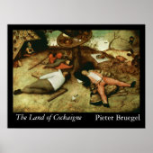 Poster Le Pays de Cockaigne - 1567 (Devant)