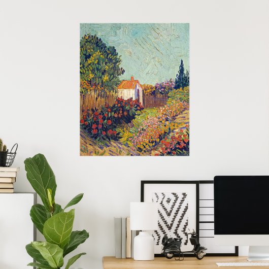 Poster Le paysage de Van Gogh (Bureau à domicile)