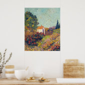 Poster Le paysage de Van Gogh (Cuisine)