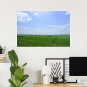 Poster Le paysage du Kansas (Bureau à domicile)