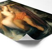 Poster Le Pêcheur et la Sirène | Frederic Leighton (Coin)