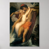 Poster Le Pêcheur et la Sirène | Frederic Leighton (Devant)