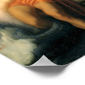 Poster Le pêcheur et le sirène | Frederic Leighton (Coin)