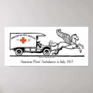 Poster Le Pégase À L'Oeuvre Pour Les Alliés — Première Gu