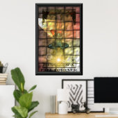 Poster Le pendu (Bureau à domicile)