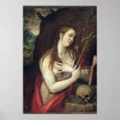 Poster Le pénitent Magdalene, 1579 (Devant)