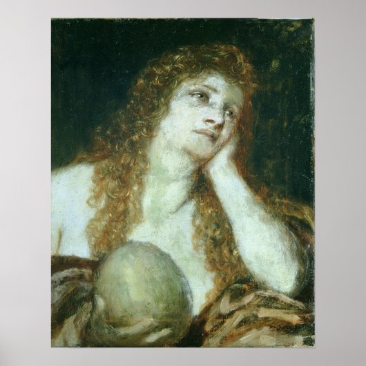 Poster Le pénitent Mary Magdalene, 1873 (Devant)