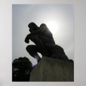 Poster Le penseur (Devant)