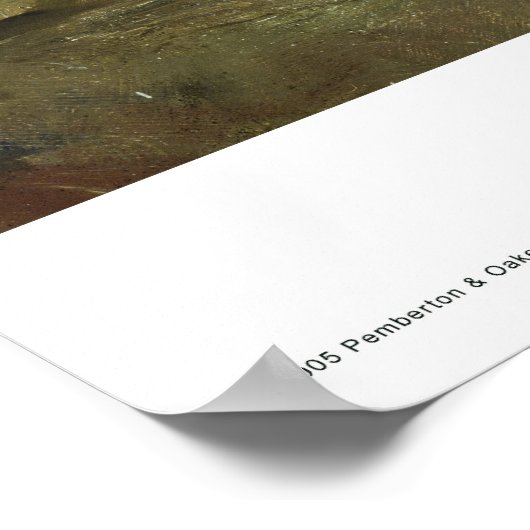 Poster Le penseur (Coin)