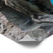 Poster Le Penseur de Rodin - Ajoutez votre pensée personn (Coin)