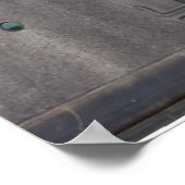 Poster Le penseur par Auguste Rodin (Coin)