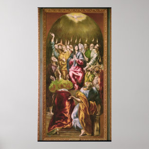 Poster Le Pentecost, c.1604-14