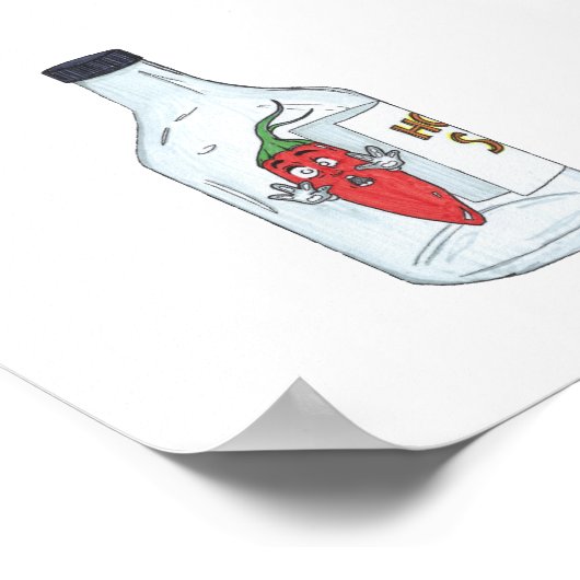 Poster Le Pepperz, Piégé, Imprimer (Coin)