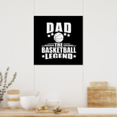 Poster le père de basket la légende (Cuisine)