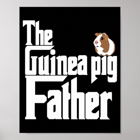 Poster Le père du cochon de Guinée (Devant)