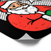 Poster Le Père Noël Arrivée Elle A Dit Fun Noël Noël Noël (Coin)