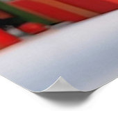 Poster Le Père Noël et le Maiden des neiges fêtent Noël (Coin)