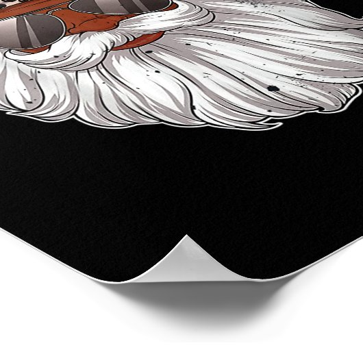 Poster Le Père Noël noir Léopa (Coin)