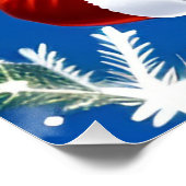 Poster Le Père Noël souriant (Coin)