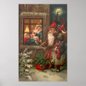 Poster Le Père Noël Sur Son Chemin 4 (Devant)
